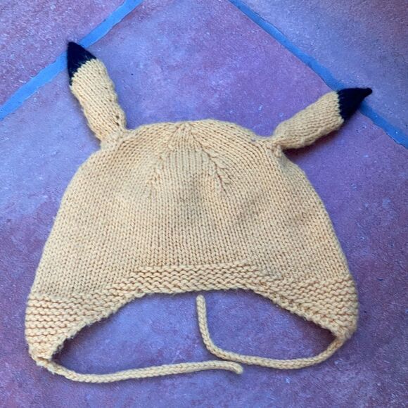 Pikachu wool hat cute - Picture 2 of 3